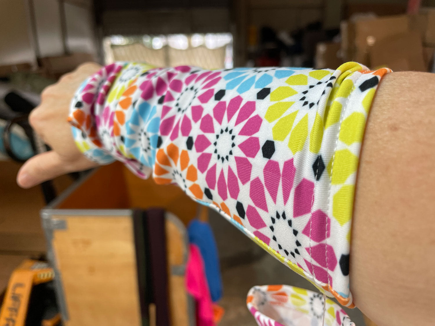 Summer Floral Arm Warmers – Short