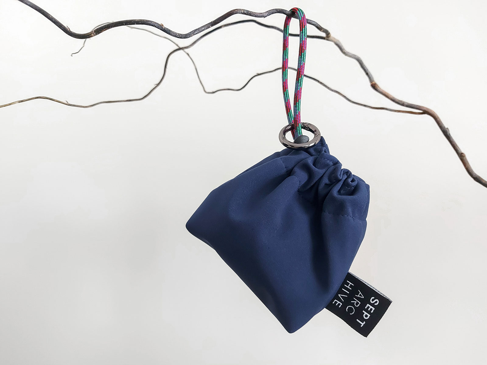 Mini Clip-on Stash Bag – Black