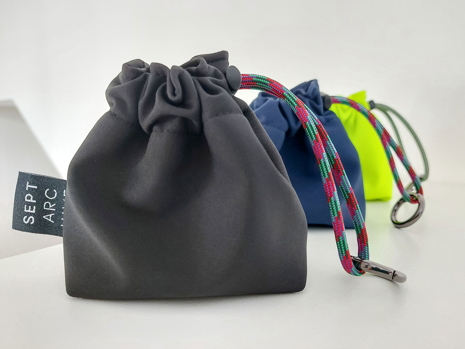 Mini Clip-on Stash Bag – Black