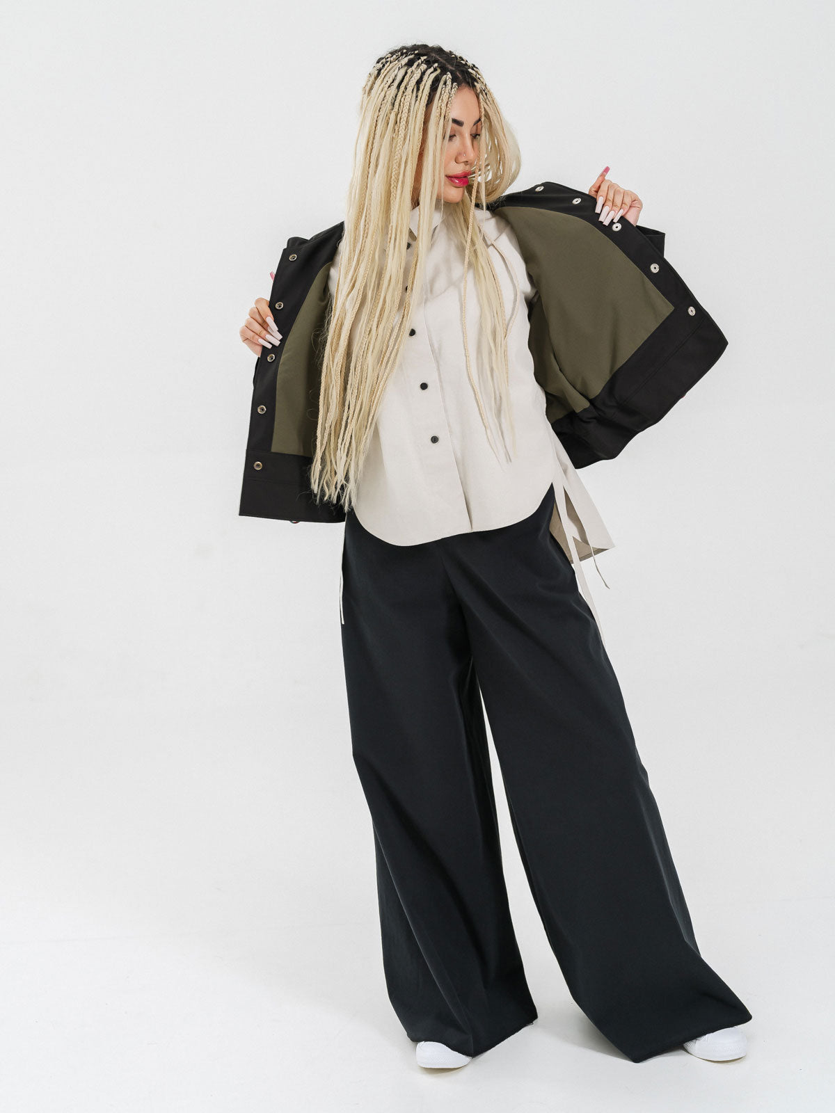 Short City Coat – Black