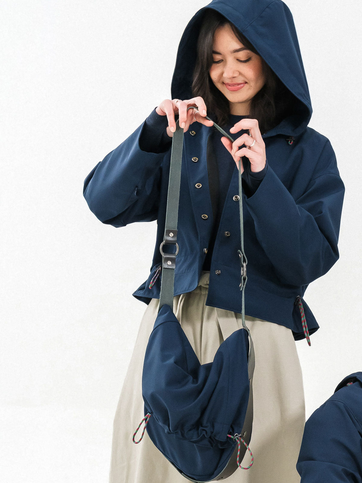 Short City Coat – Blue