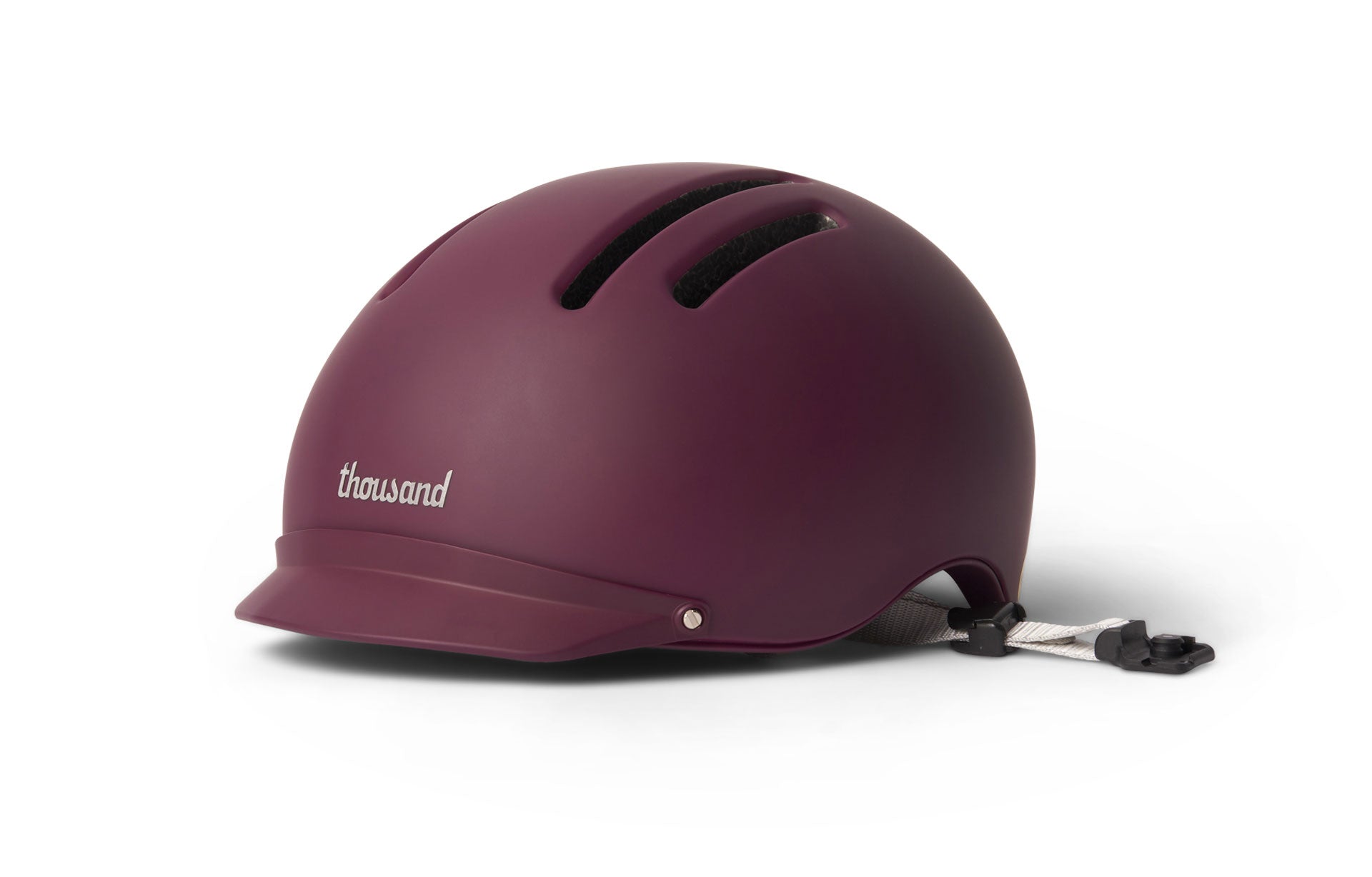 Thousand Chapter helmet in sleek burgundy finish