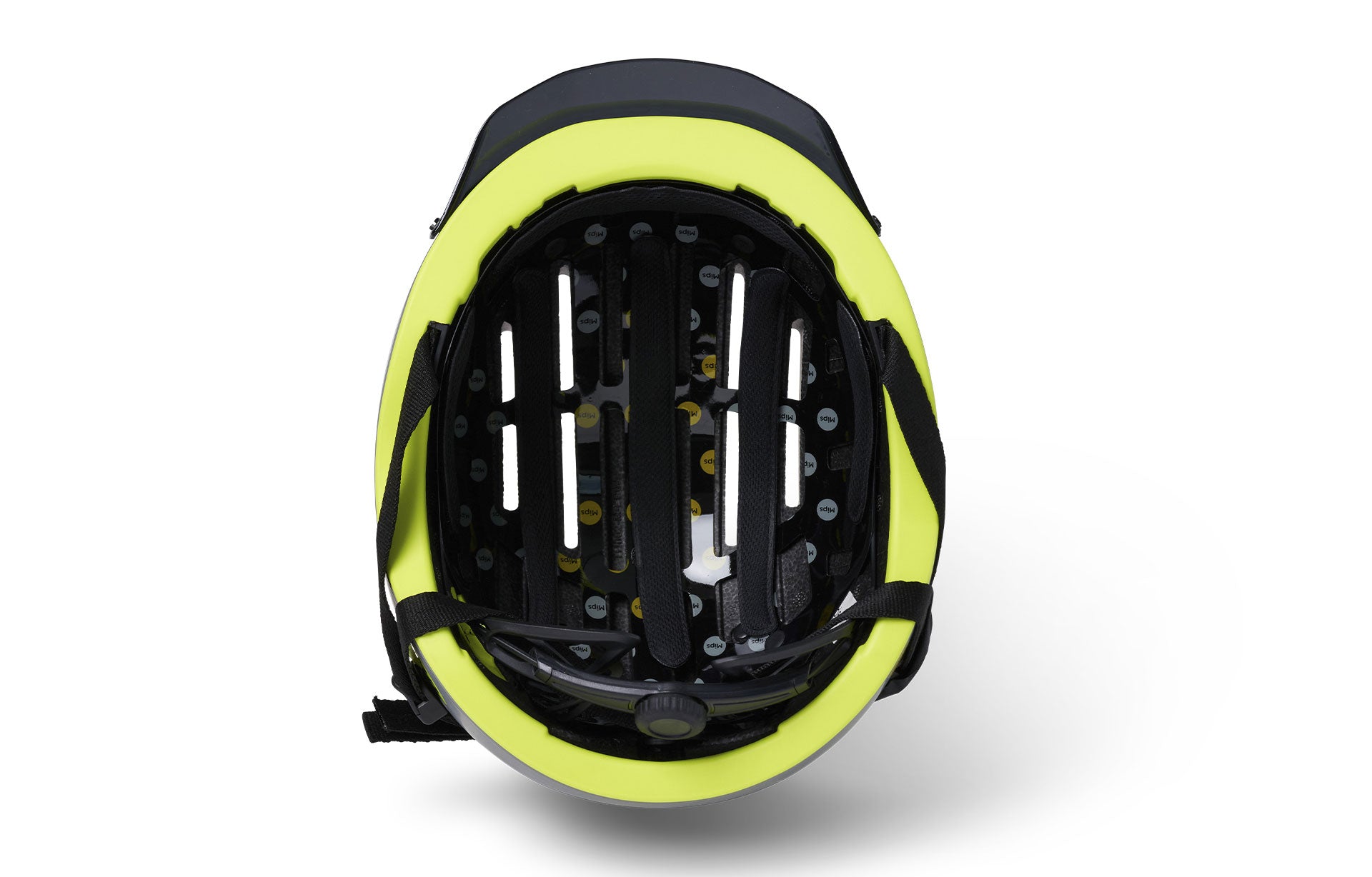 Bottom view of Thousand Chapter helmet showing Mips protection