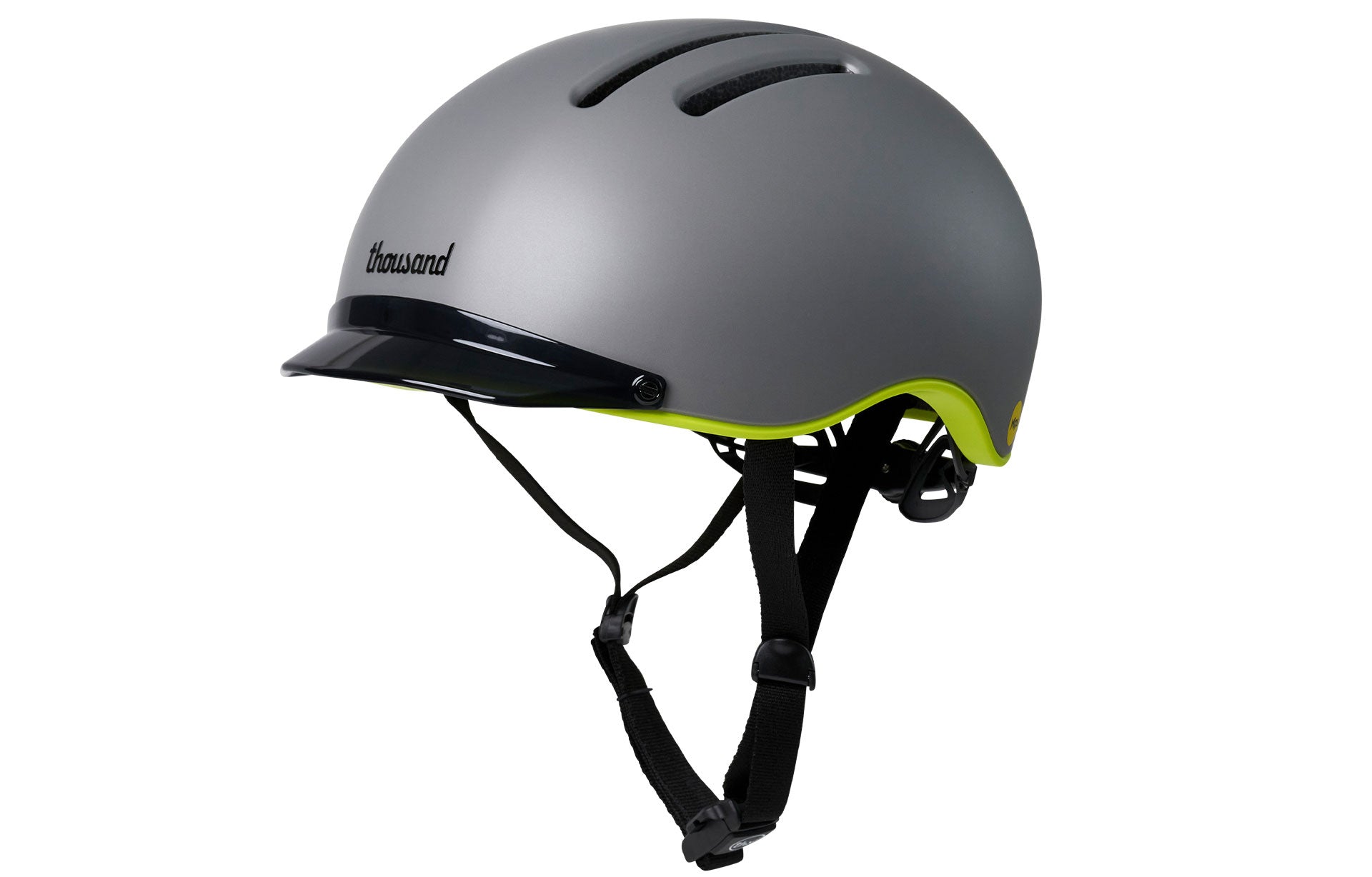 Thousand Chapter helmet skyline grey with black replaceable visor