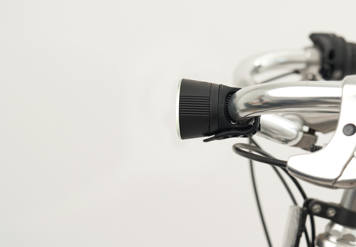 Rechargeable front bike light gif